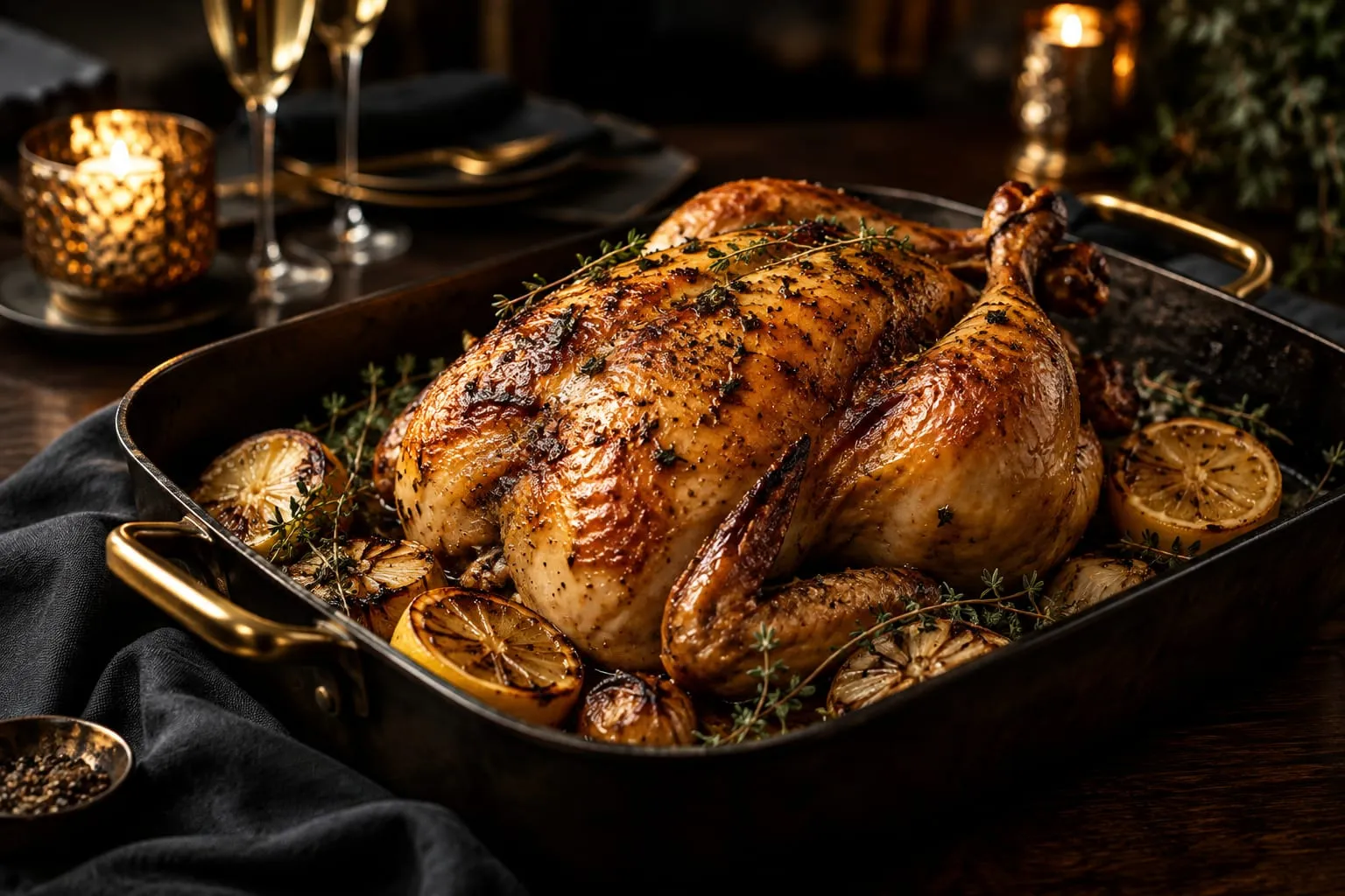 Lemon-Herb Roast Chicken