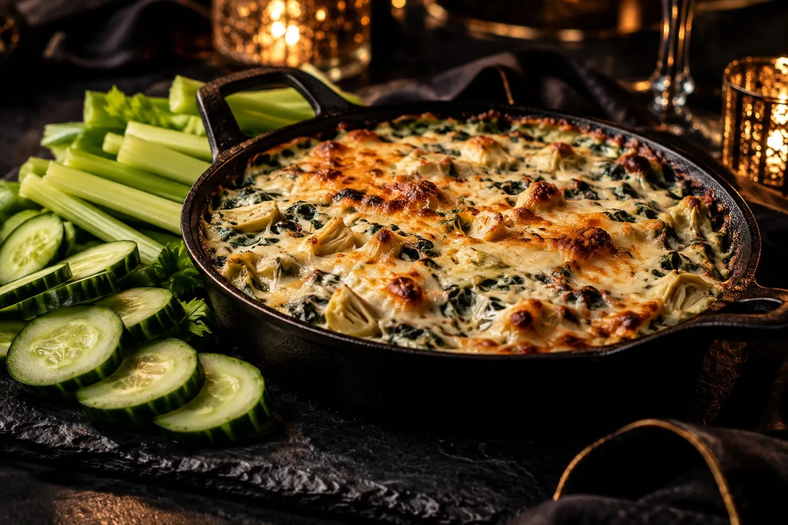 Hot Spinach Artichoke Dip